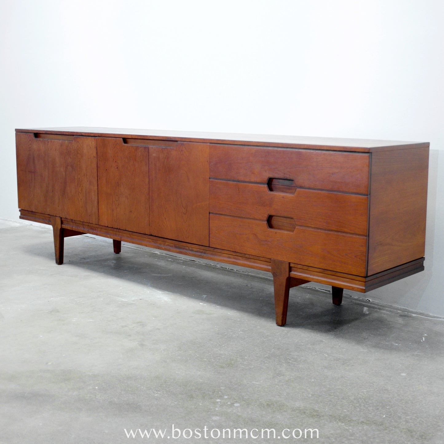 British Teak Credenza - 90" L