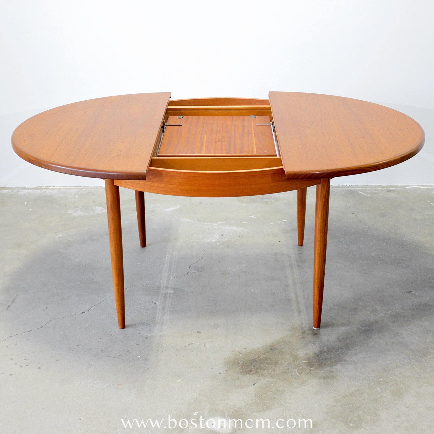 G-Plan "Fresco" Teak Round Dining Table Designed by V. B. Wilkins