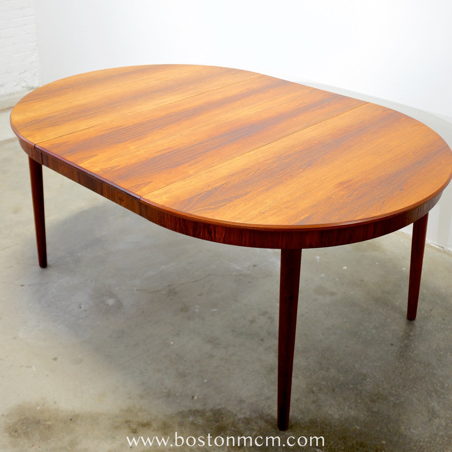 Danish Rosewood Round Dining Table - #A87
