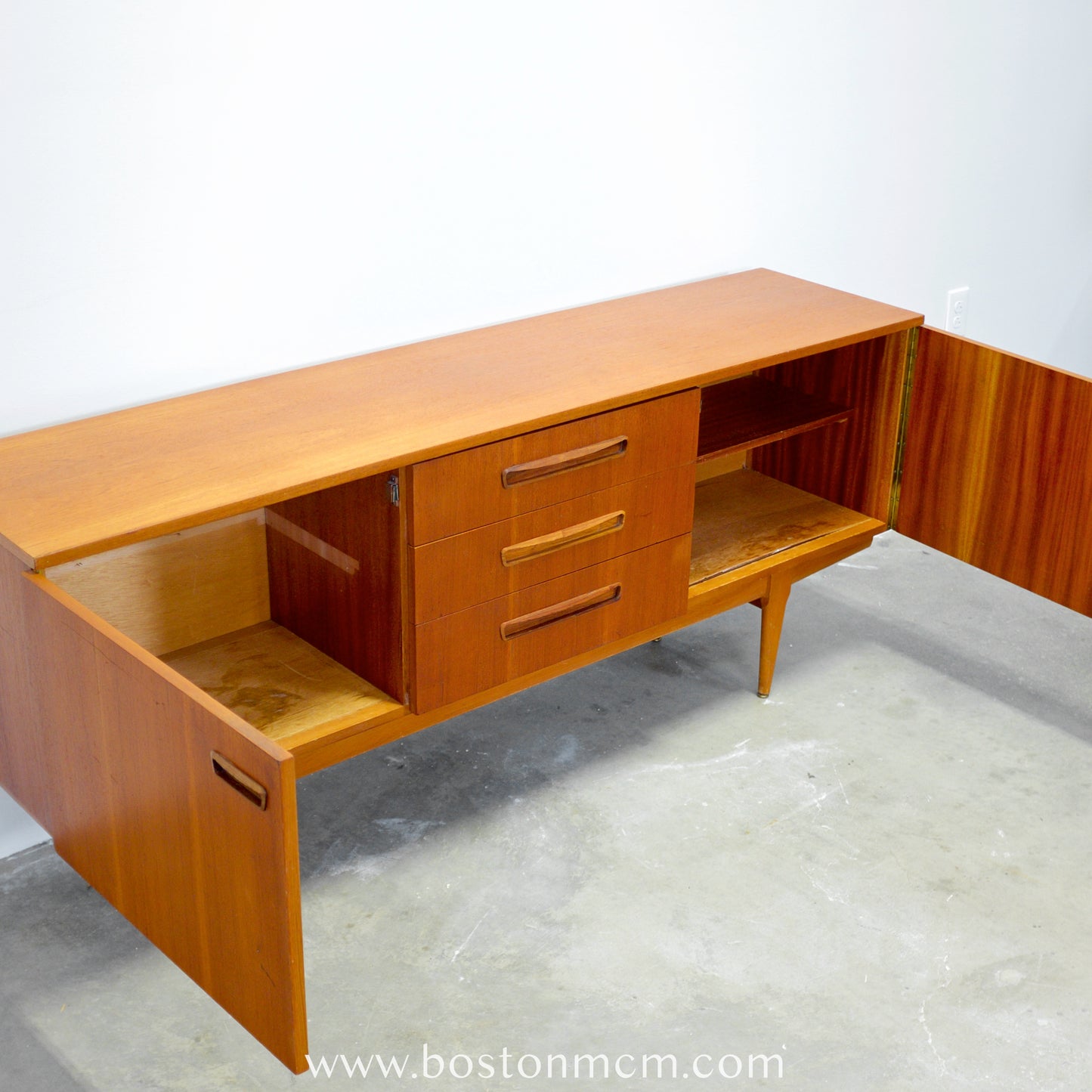 British Teak Credenza