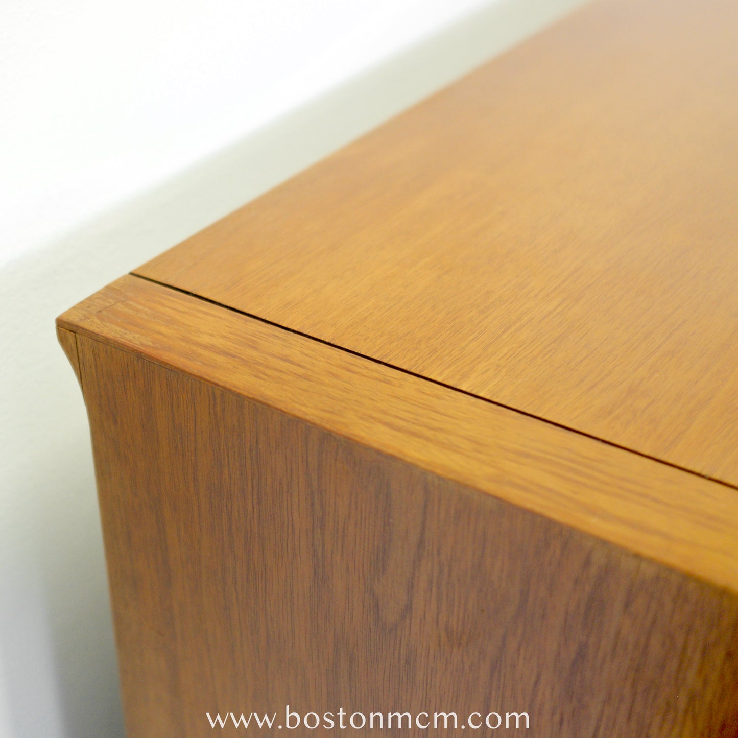 Drexel Furniture "Profile" Walnut Tall Dresser / Chest