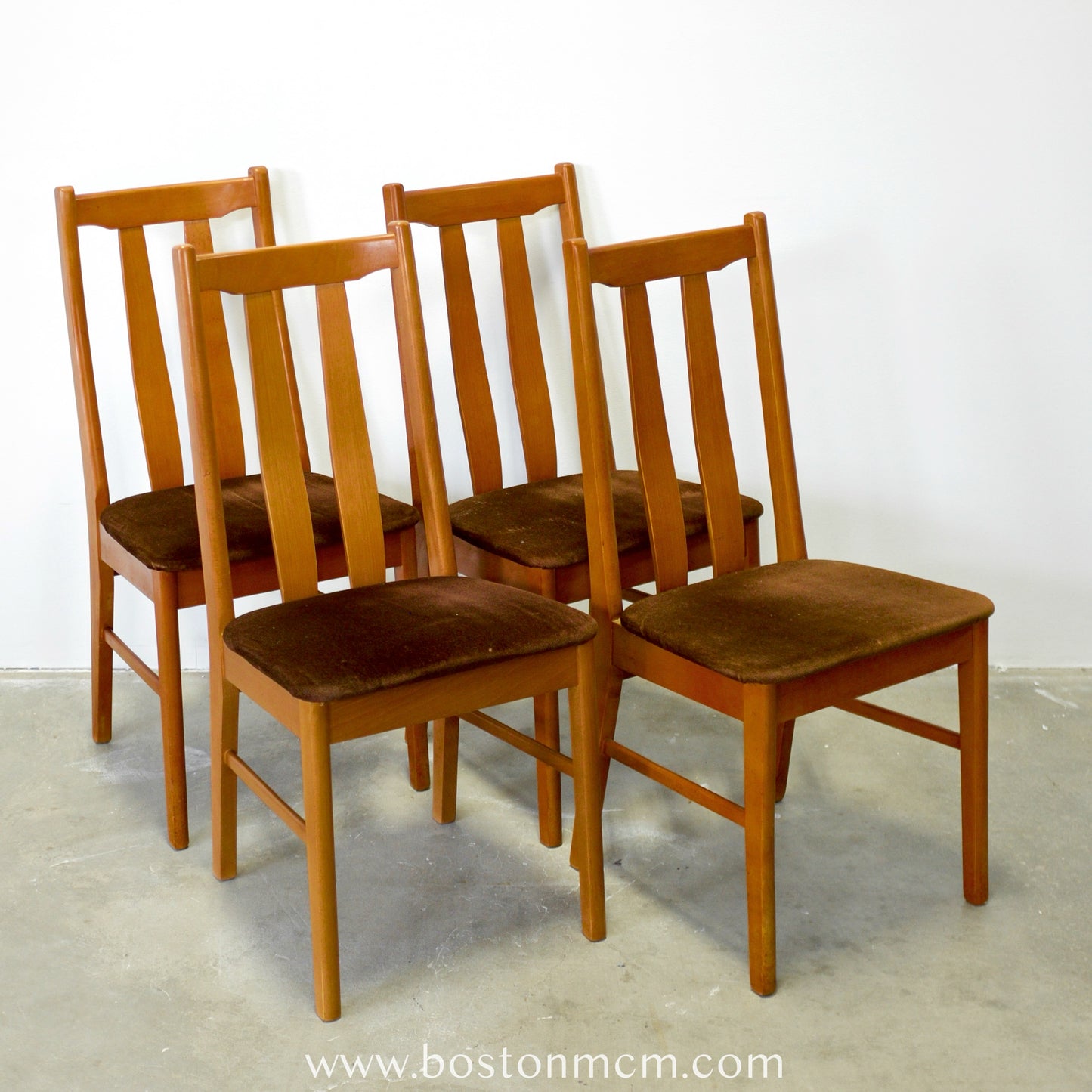 Stone Hill Teak Dining Chairs - Set of 4