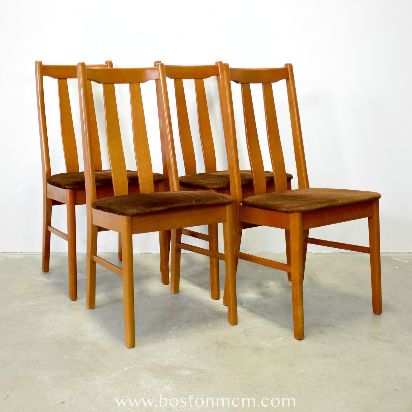 Stone Hill Teak Dining Chairs - Set of 4