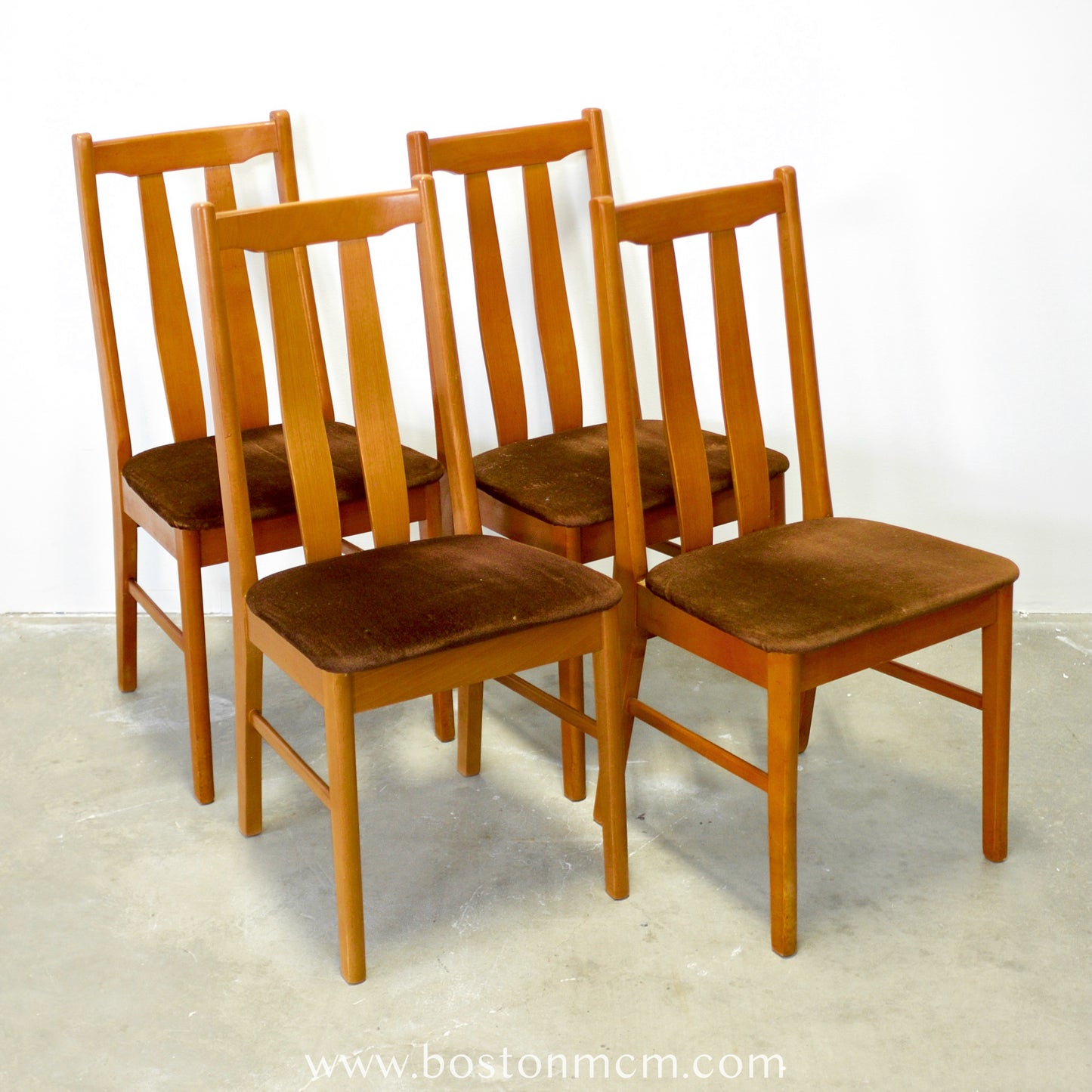 Stone Hill Teak Dining Chairs - Set of 4