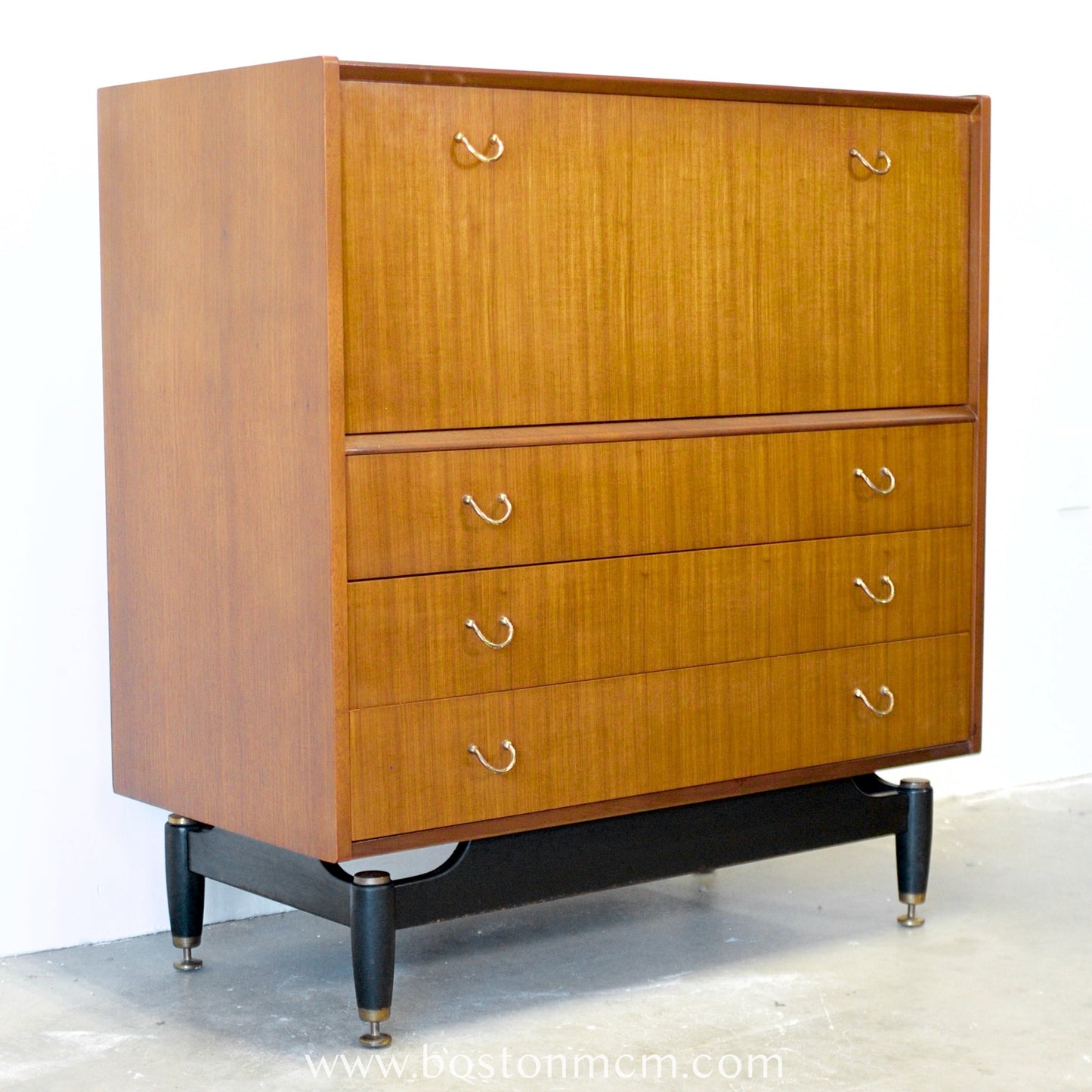 G-Plan "Tola and Black" Dresser / Chest - AKA G-Plan "Librenza" - #B25