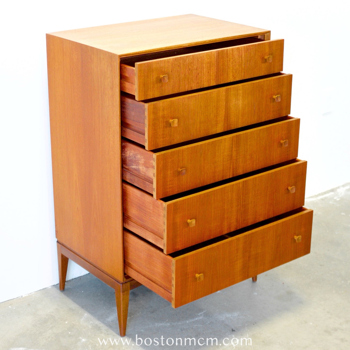 A.H. Mcintosh Five Drawer Dresser / High Chest #2708 - #B38