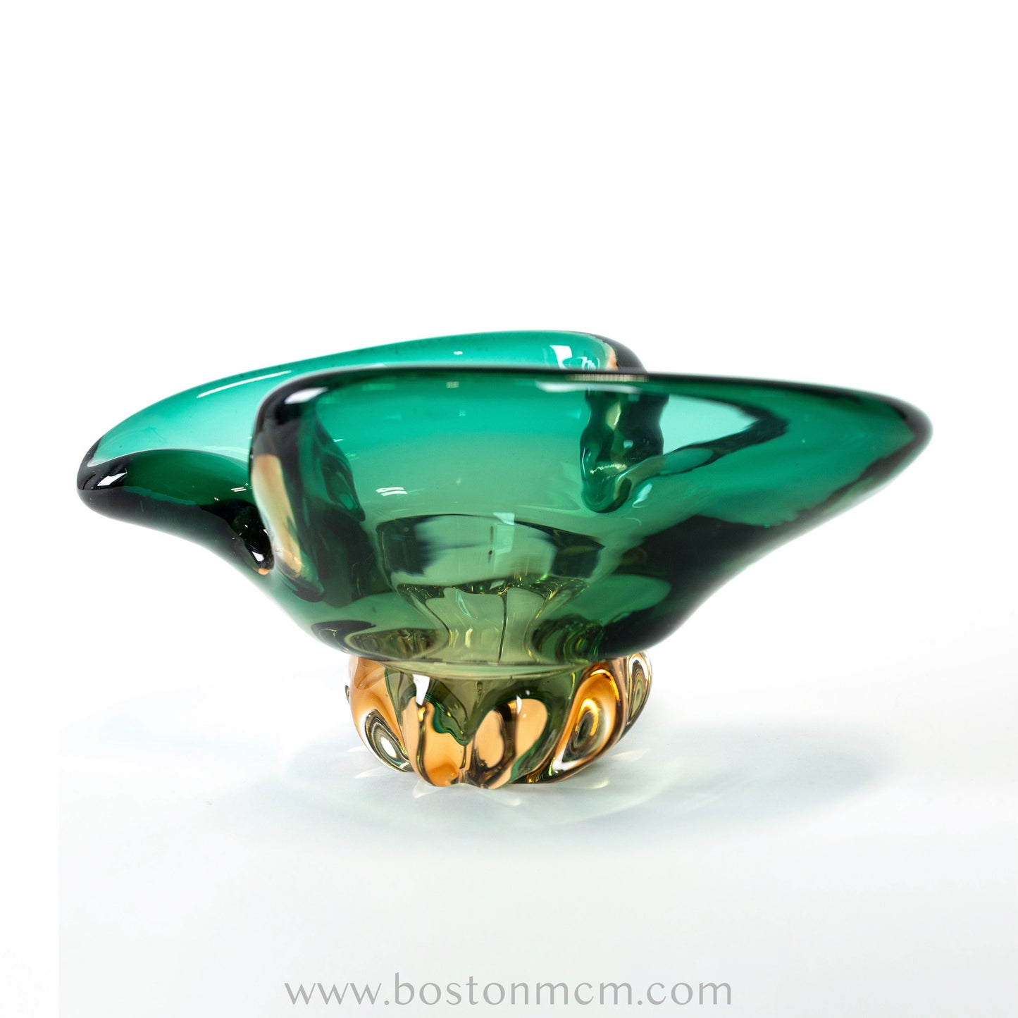 Italian Murano Art Glass Bowl, Possibly Sommerso