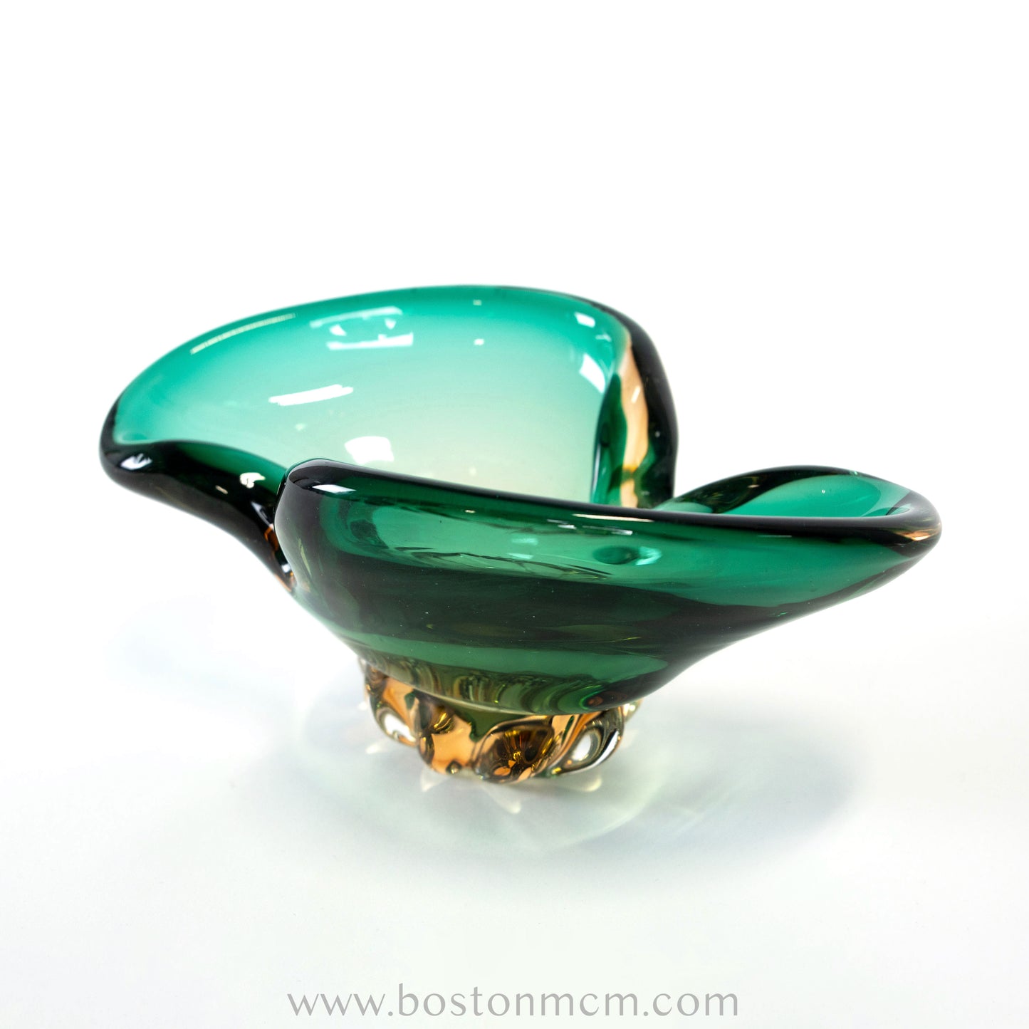 Italian Murano Art Glass Bowl, Possibly Sommerso