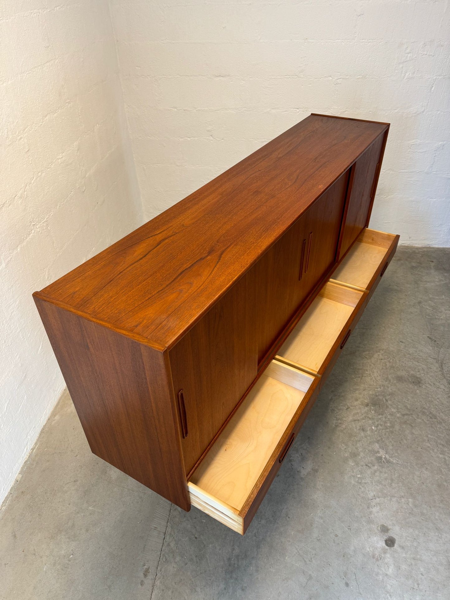 Danish Teak Tall Sideboard / Highboard - #A1542