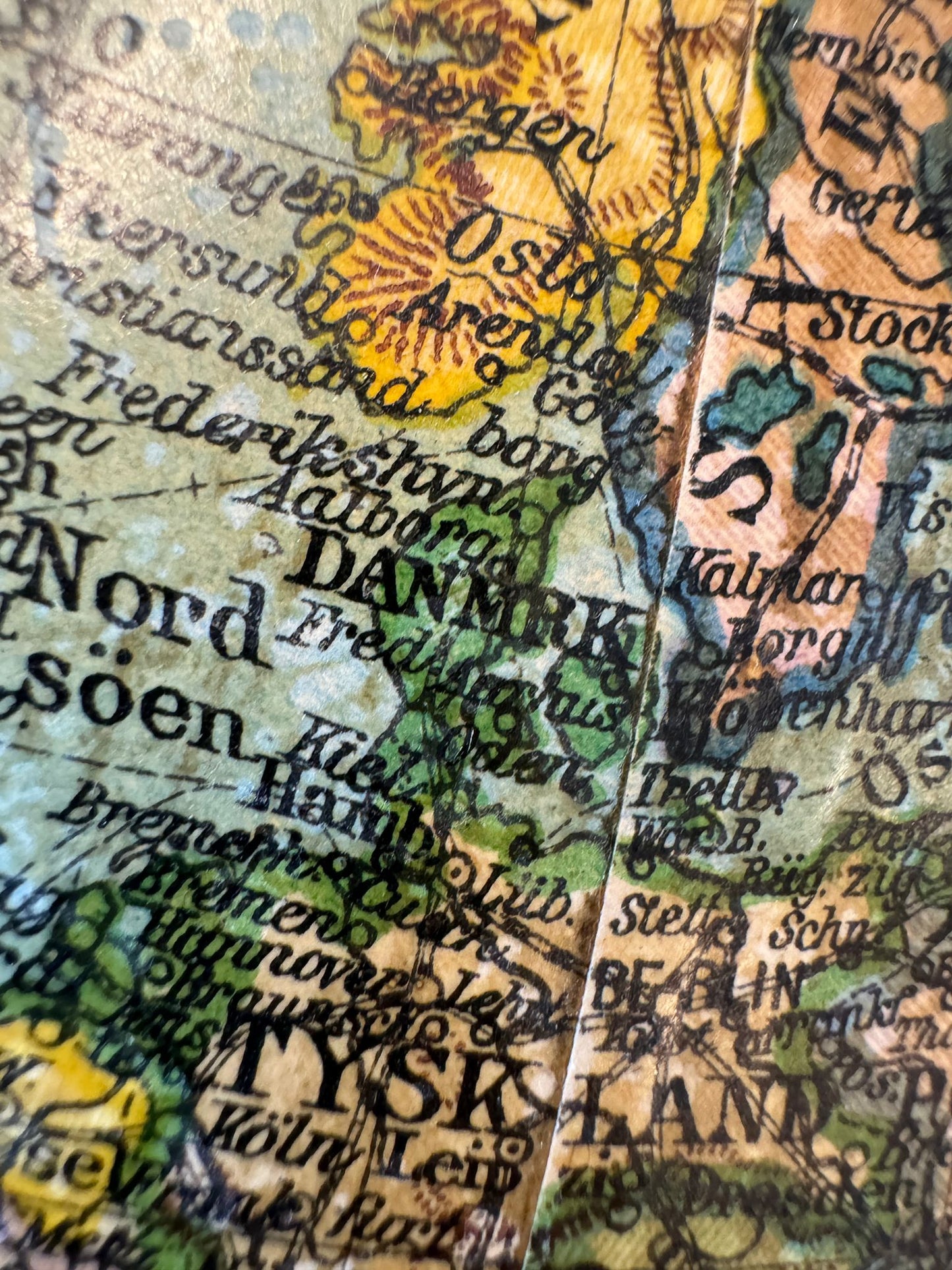 Vintage Danish Globe - #A1578