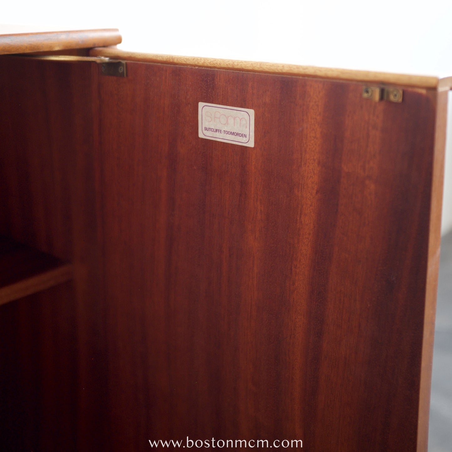 Sutcliffe of Todmorden "S Form" Teak Credenza