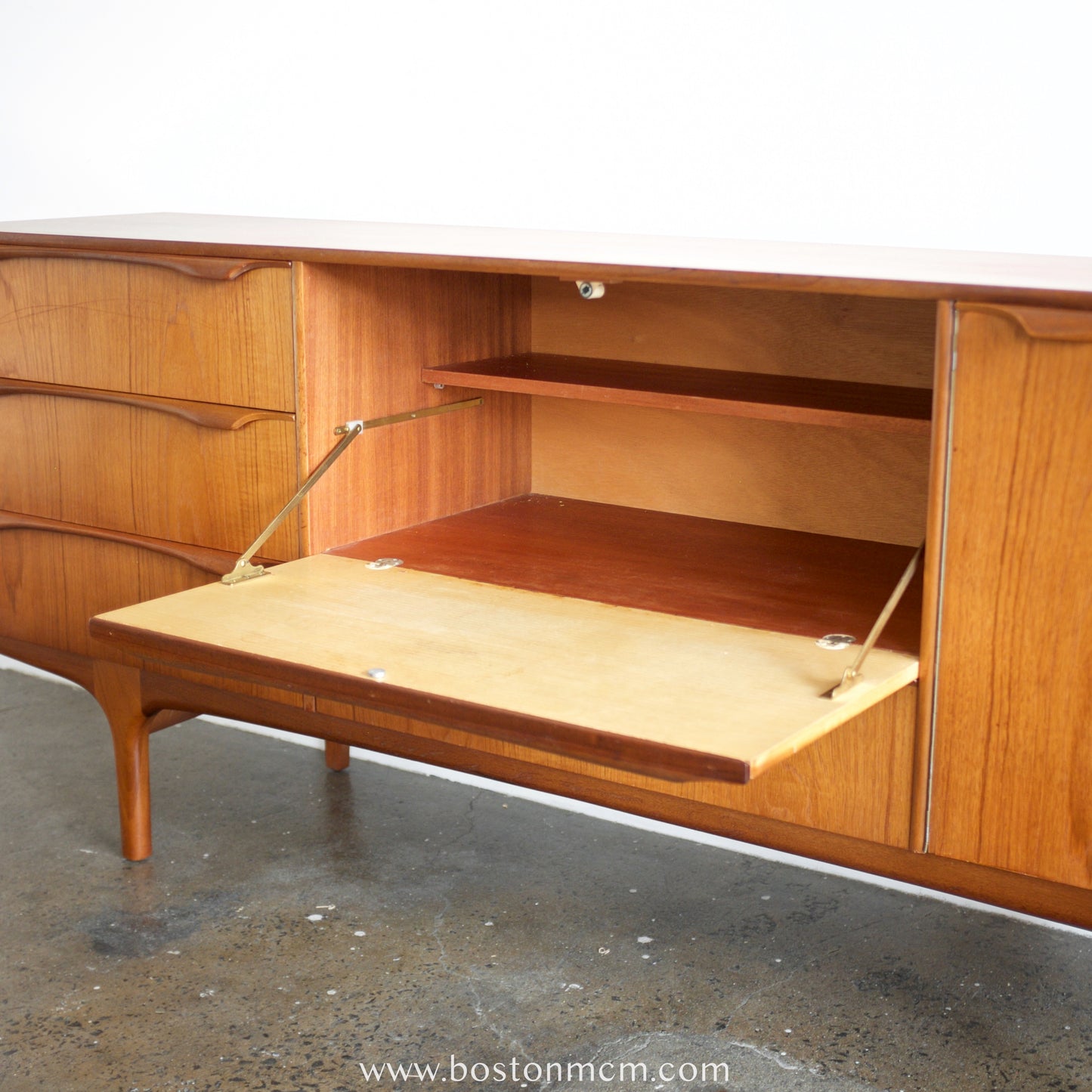 Sutcliffe of Todmorden "S Form" Teak Credenza