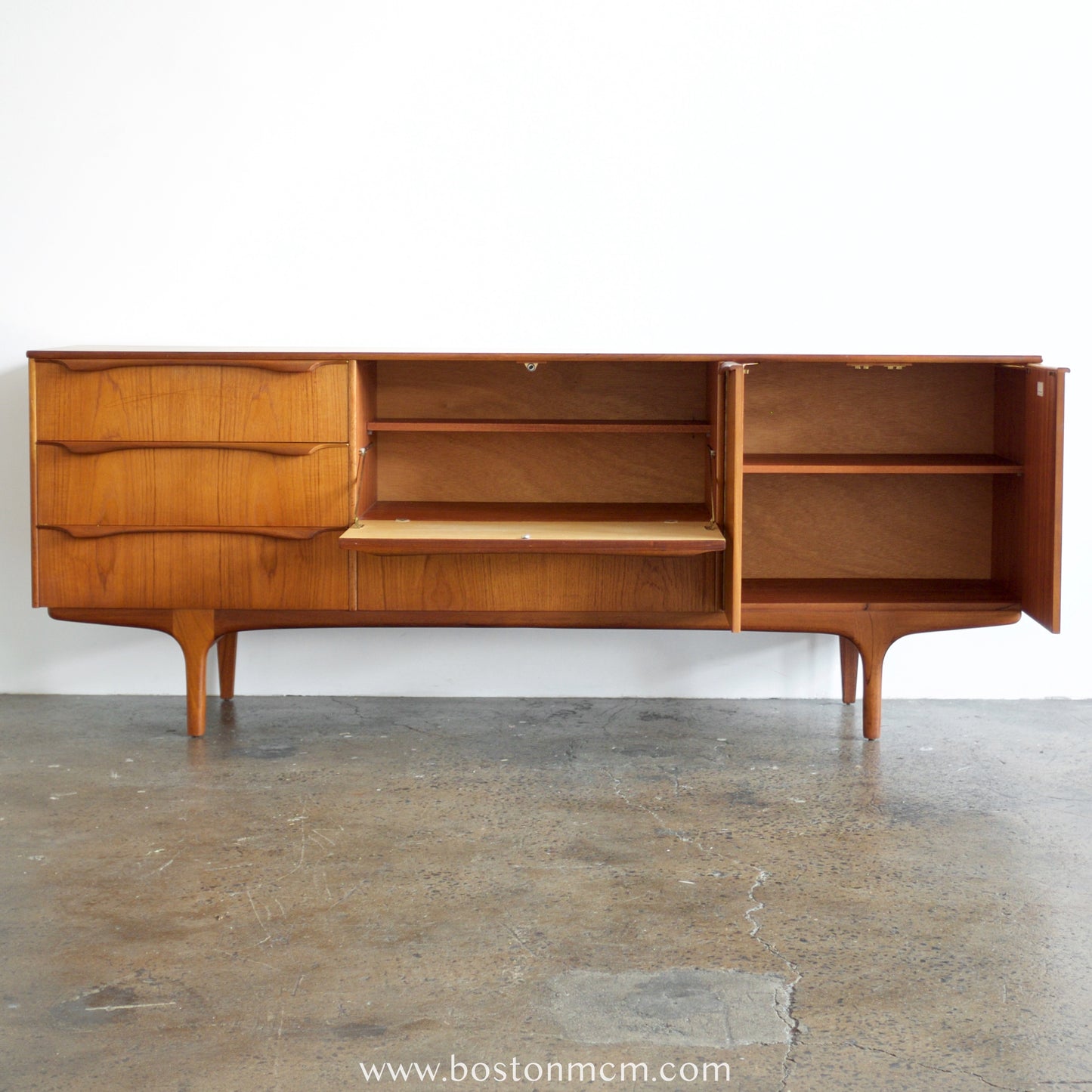 Sutcliffe of Todmorden "S Form" Teak Credenza