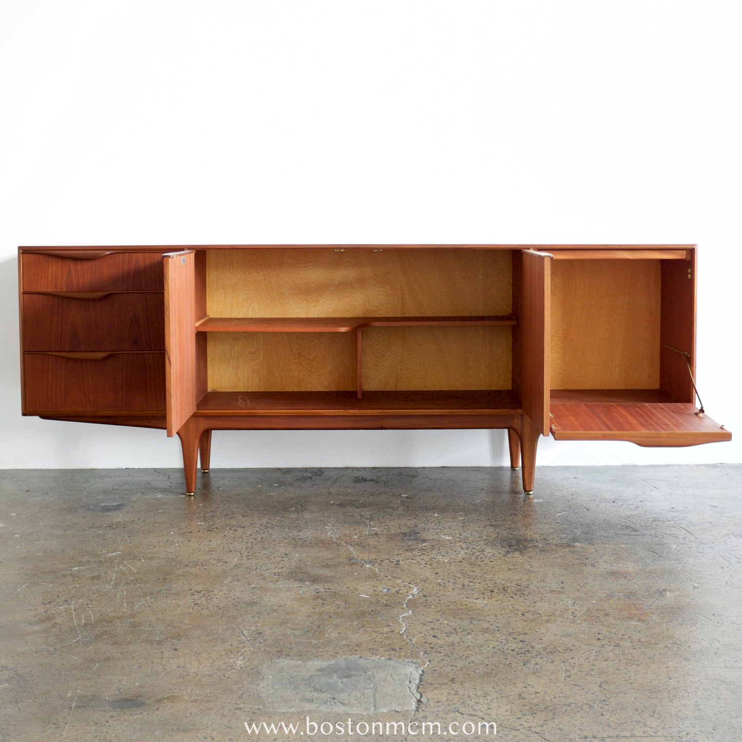 A.H. Mcintosh "Dunvegan" Teak Credenza Designed by Tom Robertson