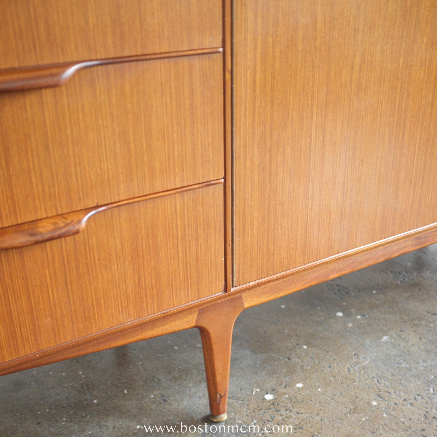 A.H. Mcintosh "Skye" Teak Credenza Designed by Tom Robertson & Val Rossi