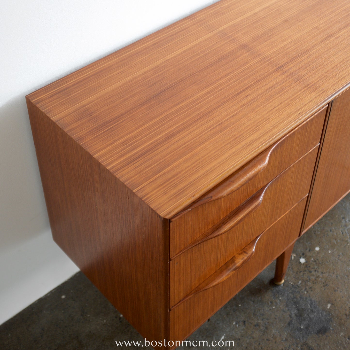 A.H. Mcintosh "Skye" Teak Credenza Designed by Tom Robertson & Val Rossi