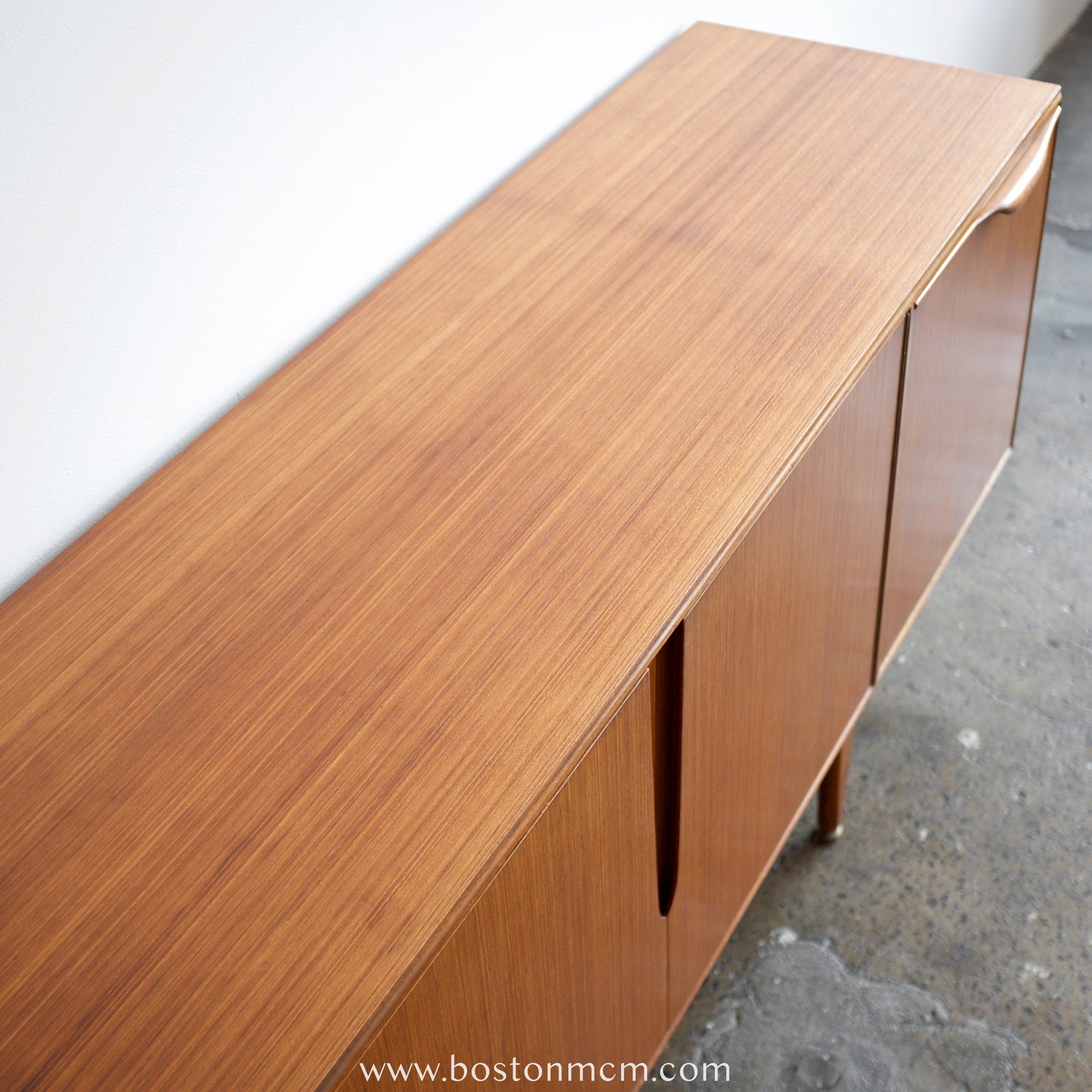 A.H. Mcintosh "Skye" Teak Credenza Designed by Tom Robertson & Val Rossi