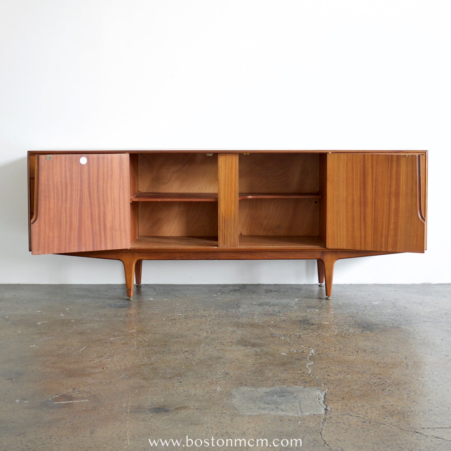 A.H. Mcintosh "Skye" Teak Credenza Designed by Tom Robertson & Val Rossi