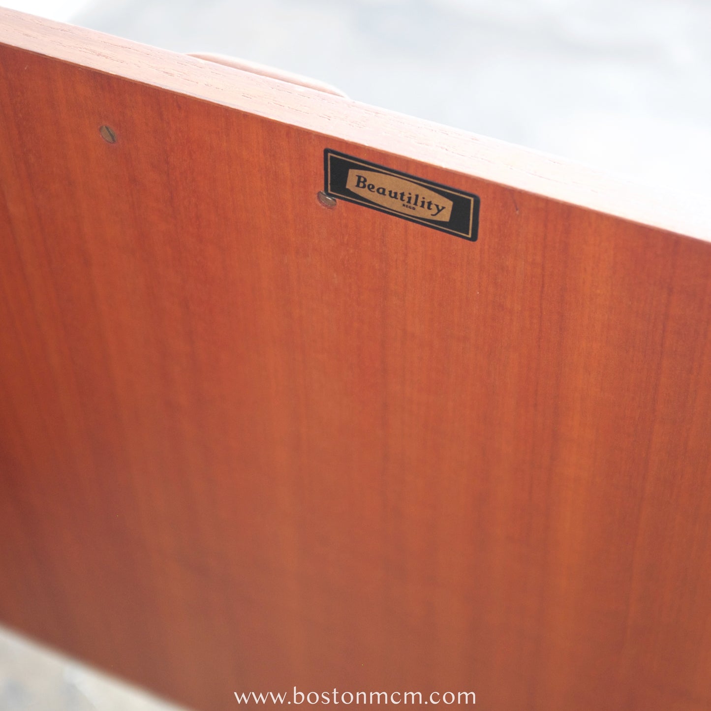 Beautility Teak Room Divider / Hutch