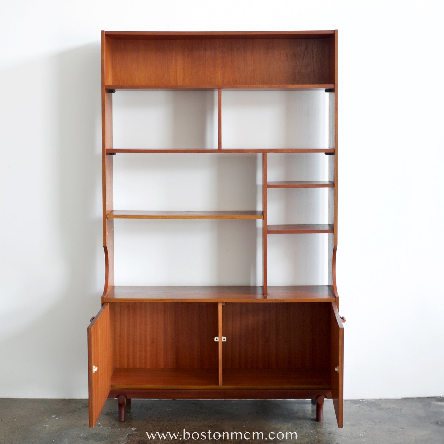 Beautility Teak Room Divider / Hutch