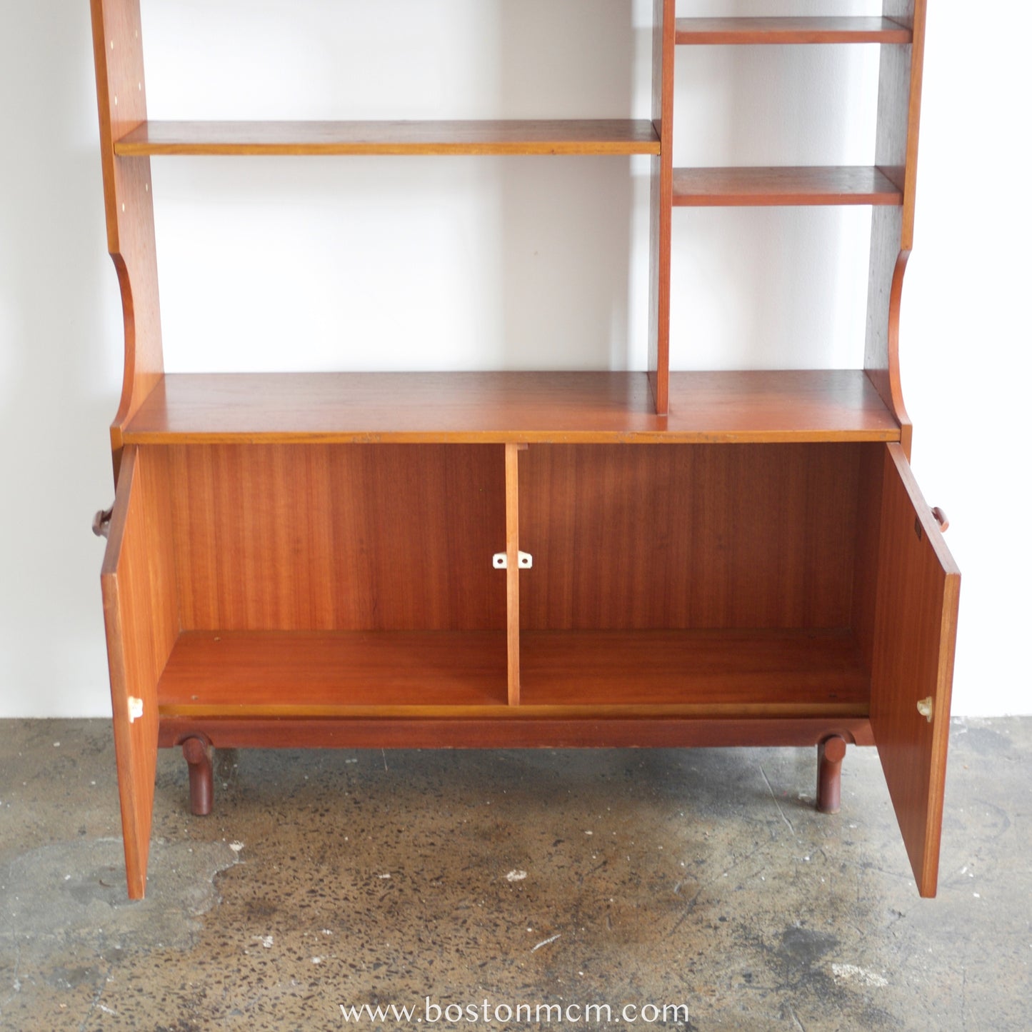 Beautility Teak Room Divider / Hutch