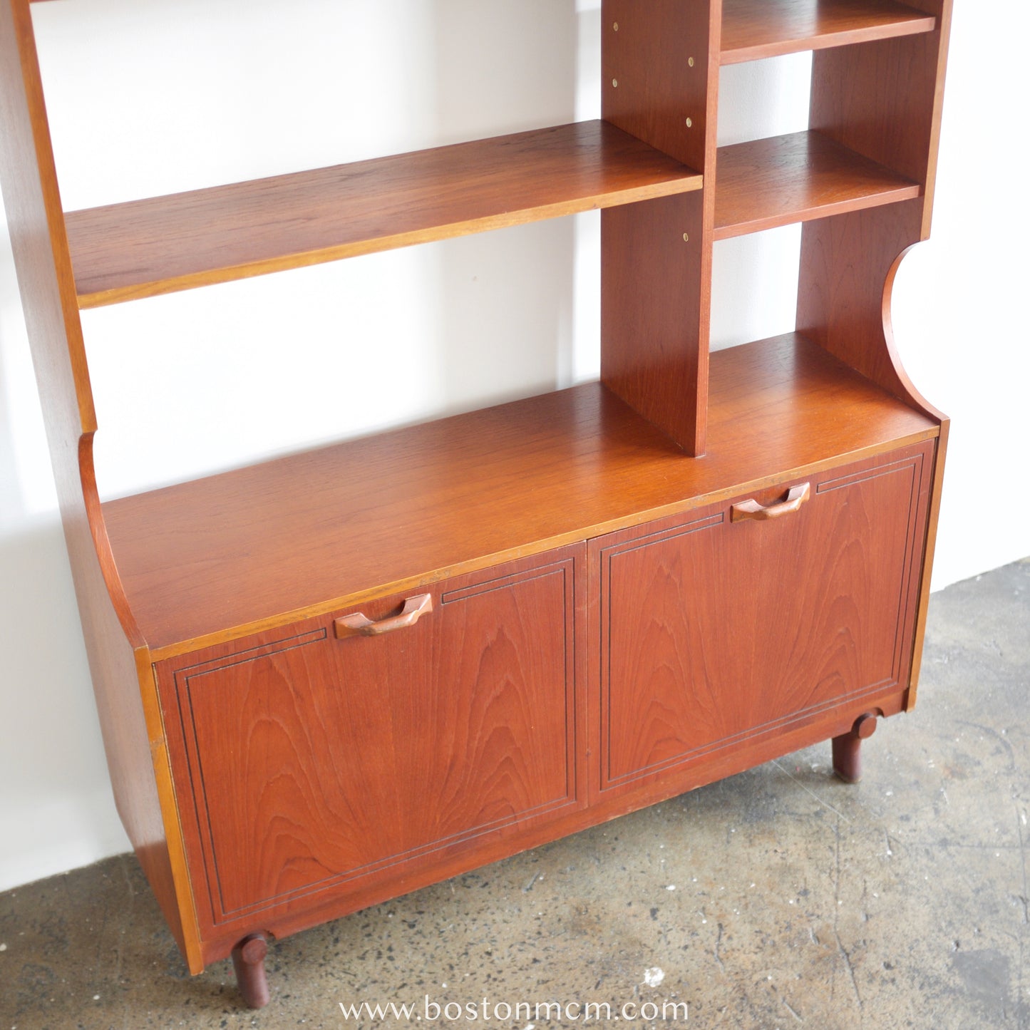 Beautility Teak Room Divider / Hutch