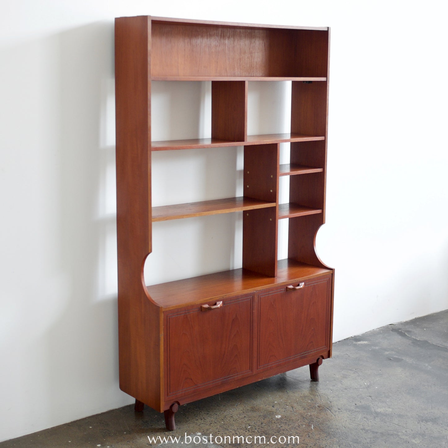 Beautility Teak Room Divider / Hutch