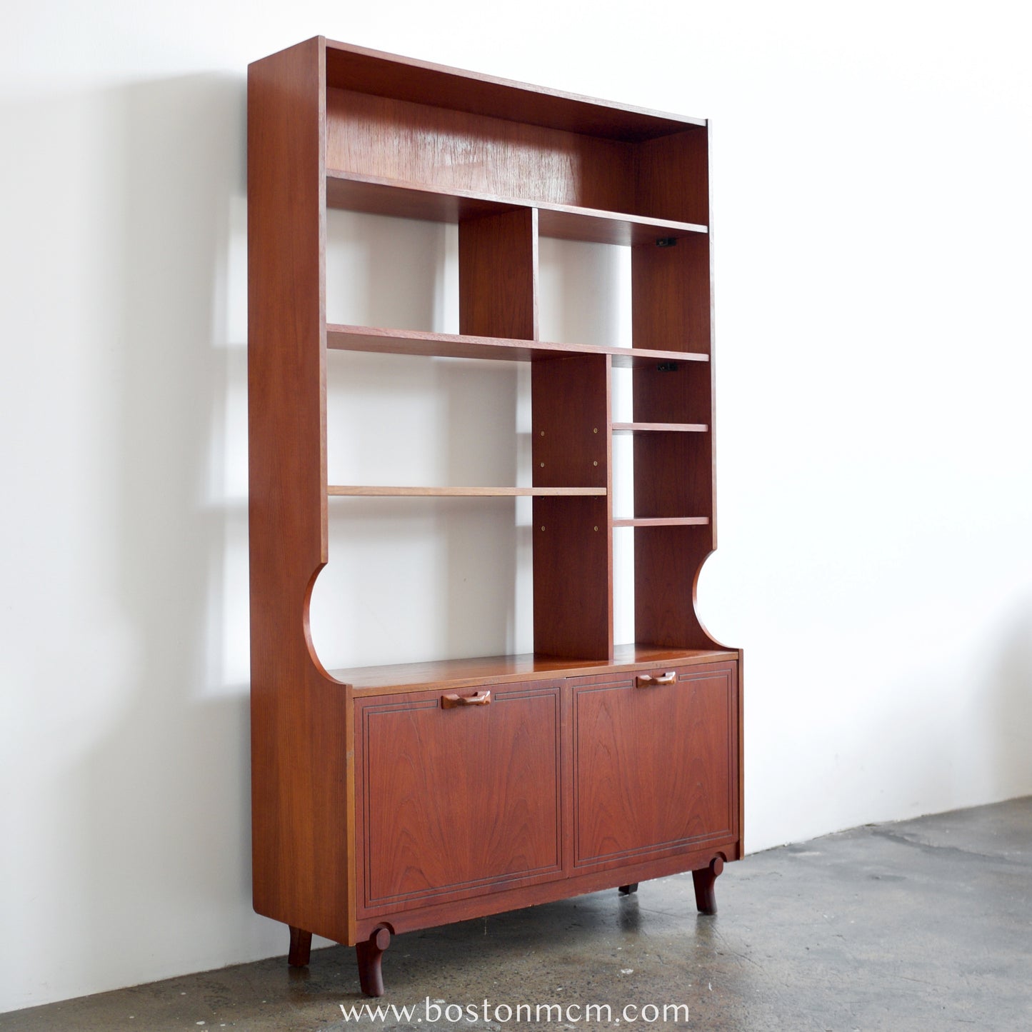 Beautility Teak Room Divider / Hutch