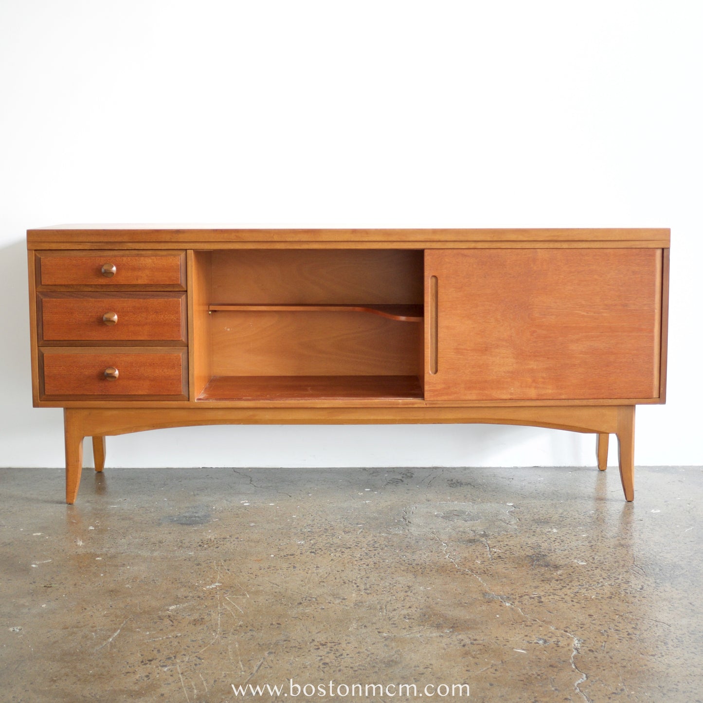 British Teak Credenza
