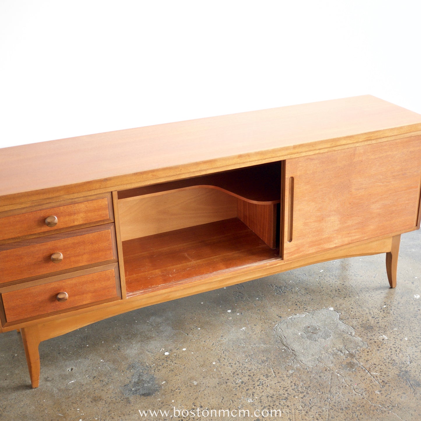 British Teak Credenza