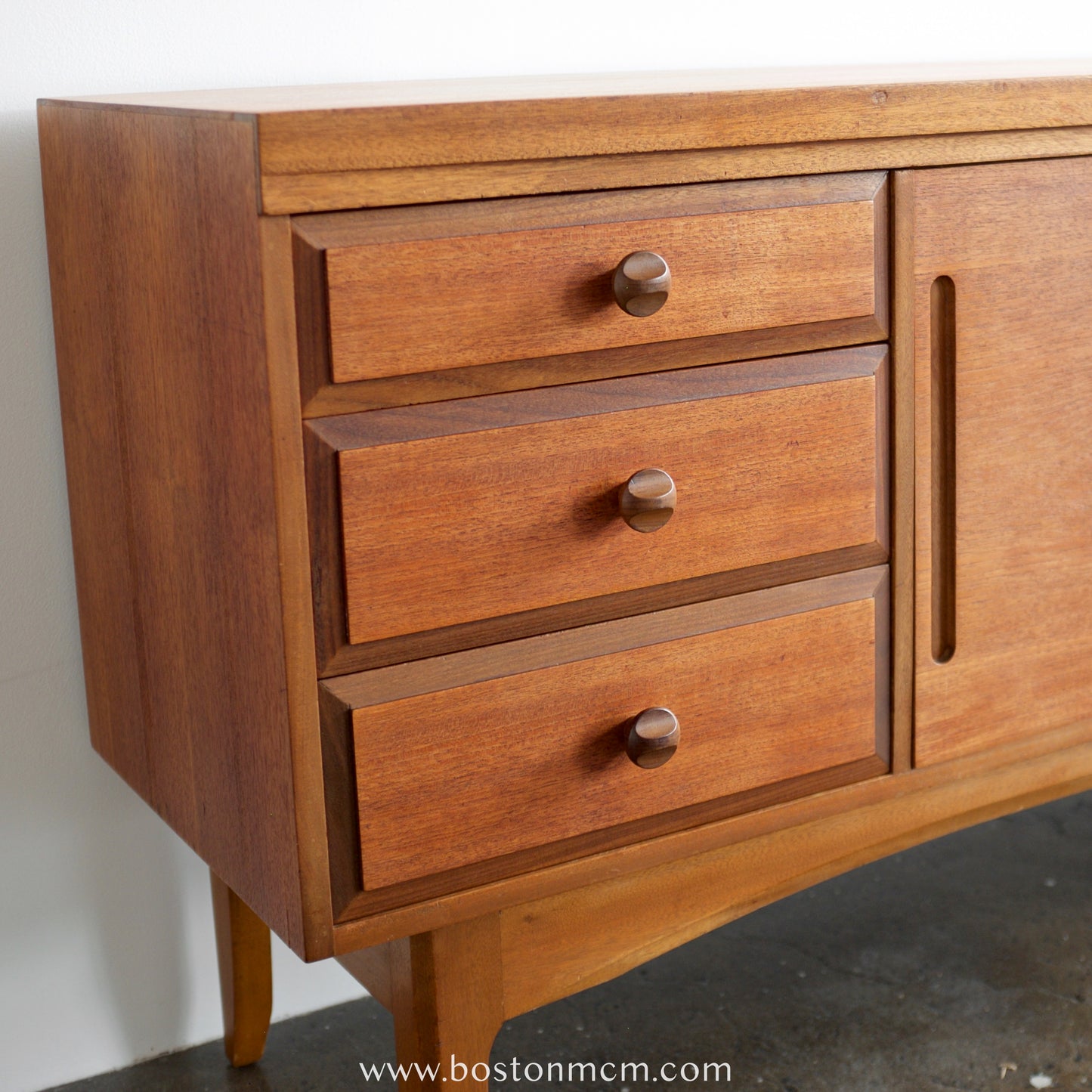British Teak Credenza