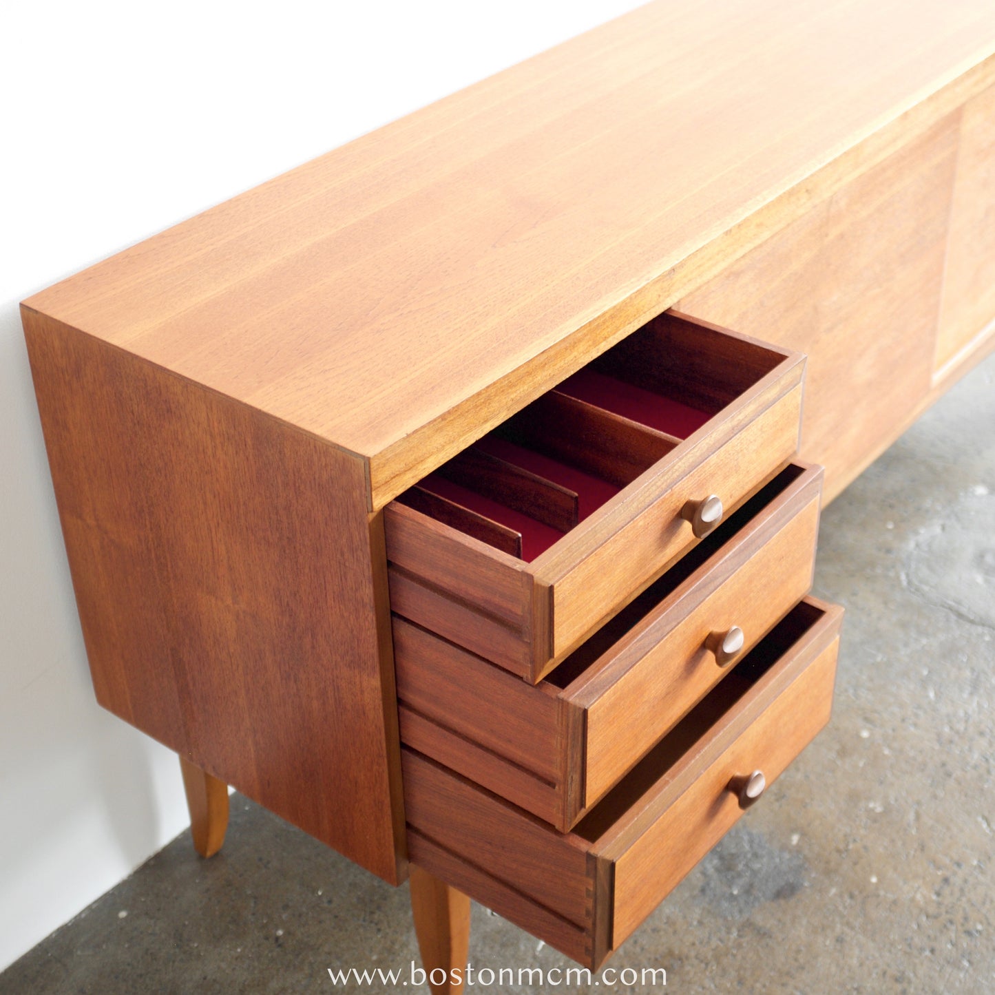 British Teak Credenza