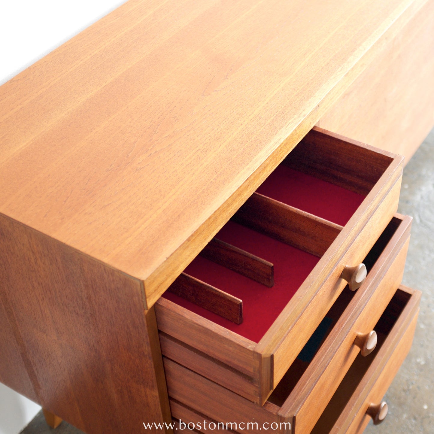 British Teak Credenza