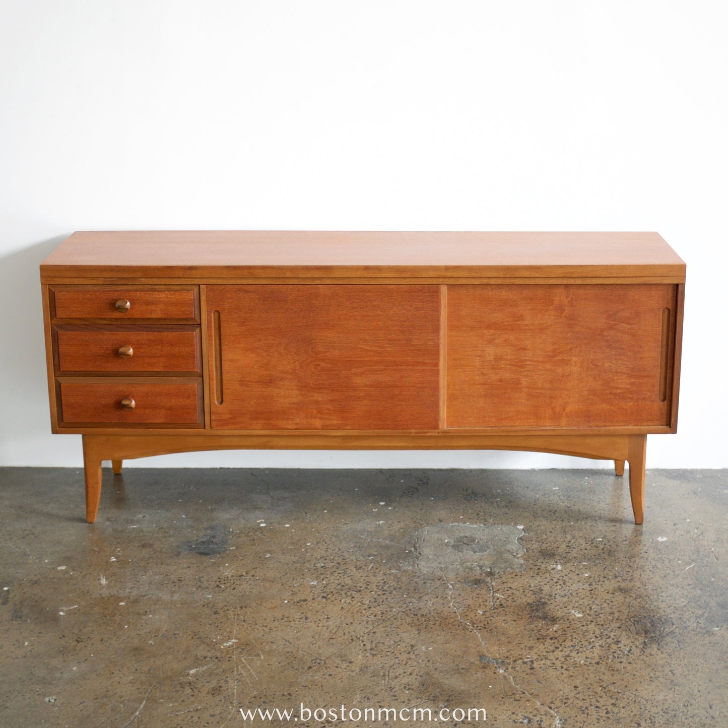 British Teak Credenza