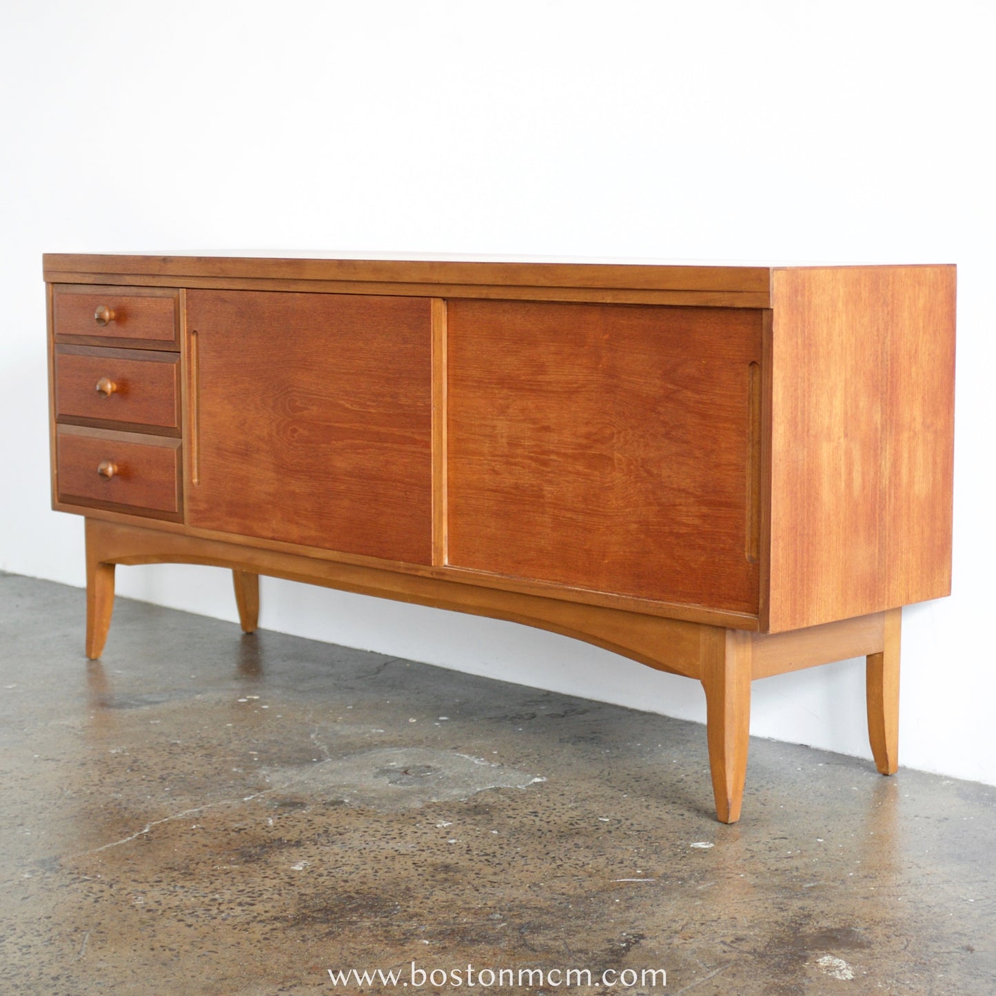 British Teak Credenza