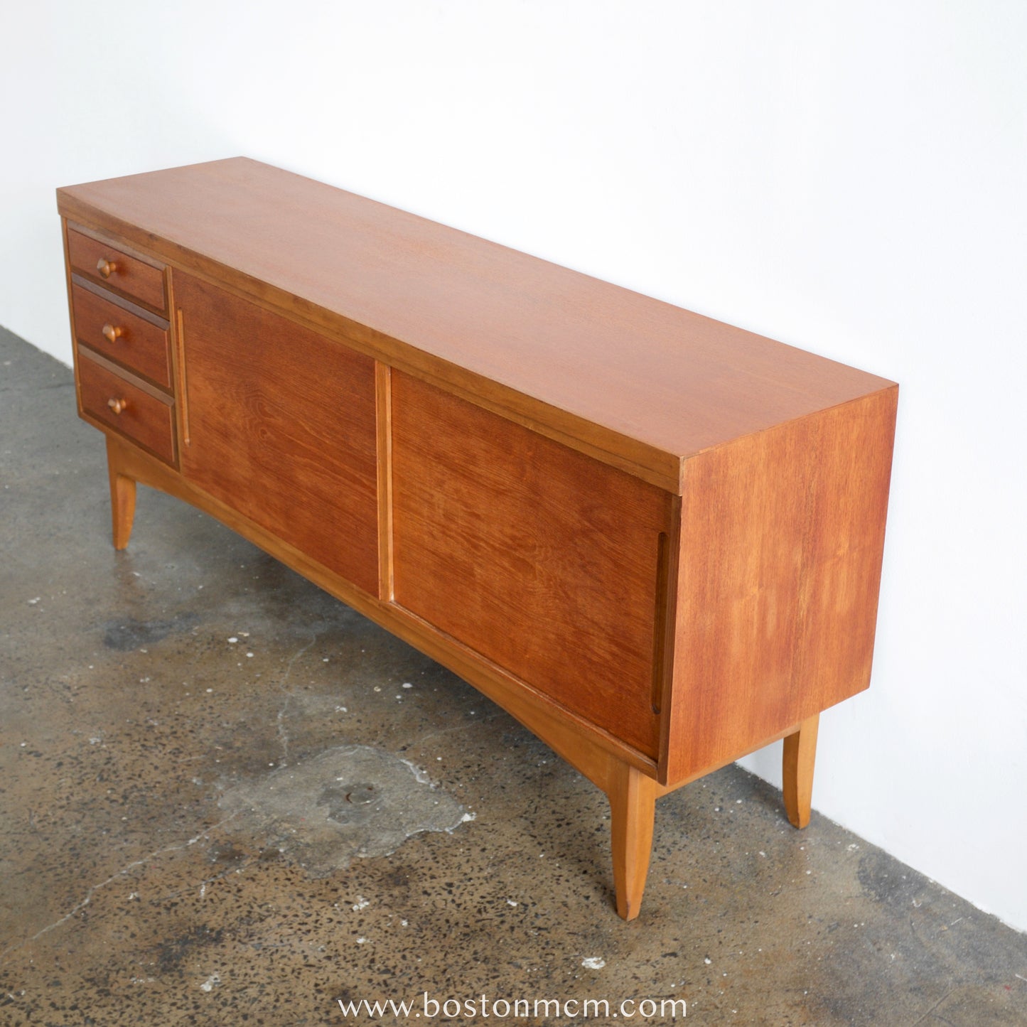 British Teak Credenza
