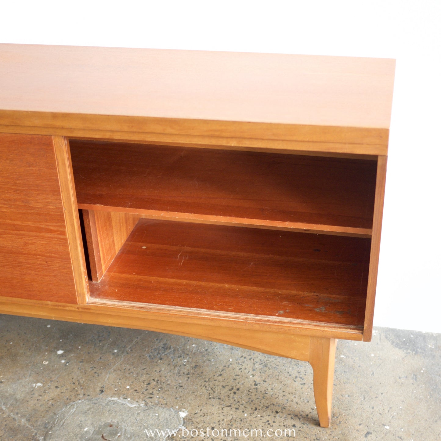 British Teak Credenza