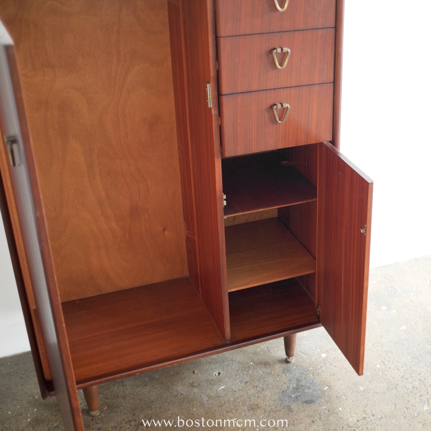 Elliots of Newbury Teak Wardrobe / Chifforobe