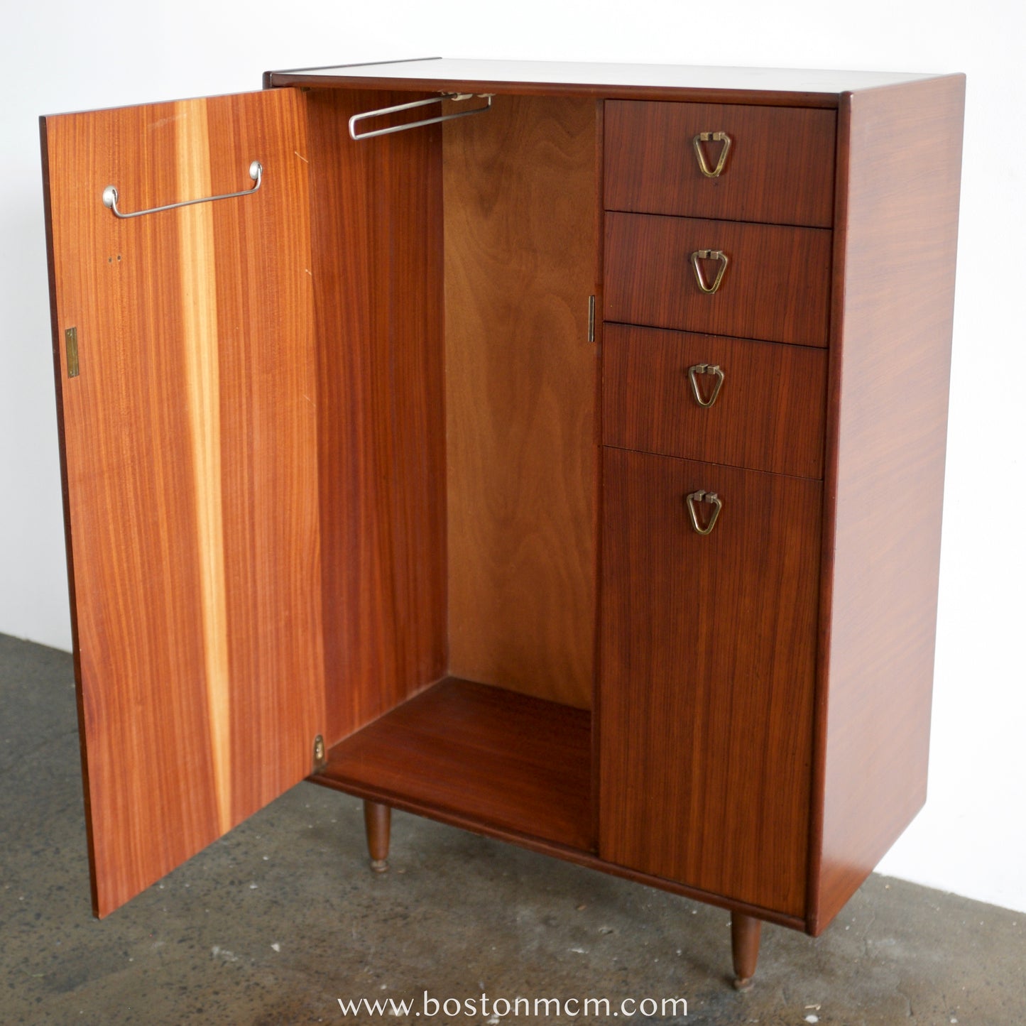 Elliots of Newbury Teak Wardrobe / Chifforobe