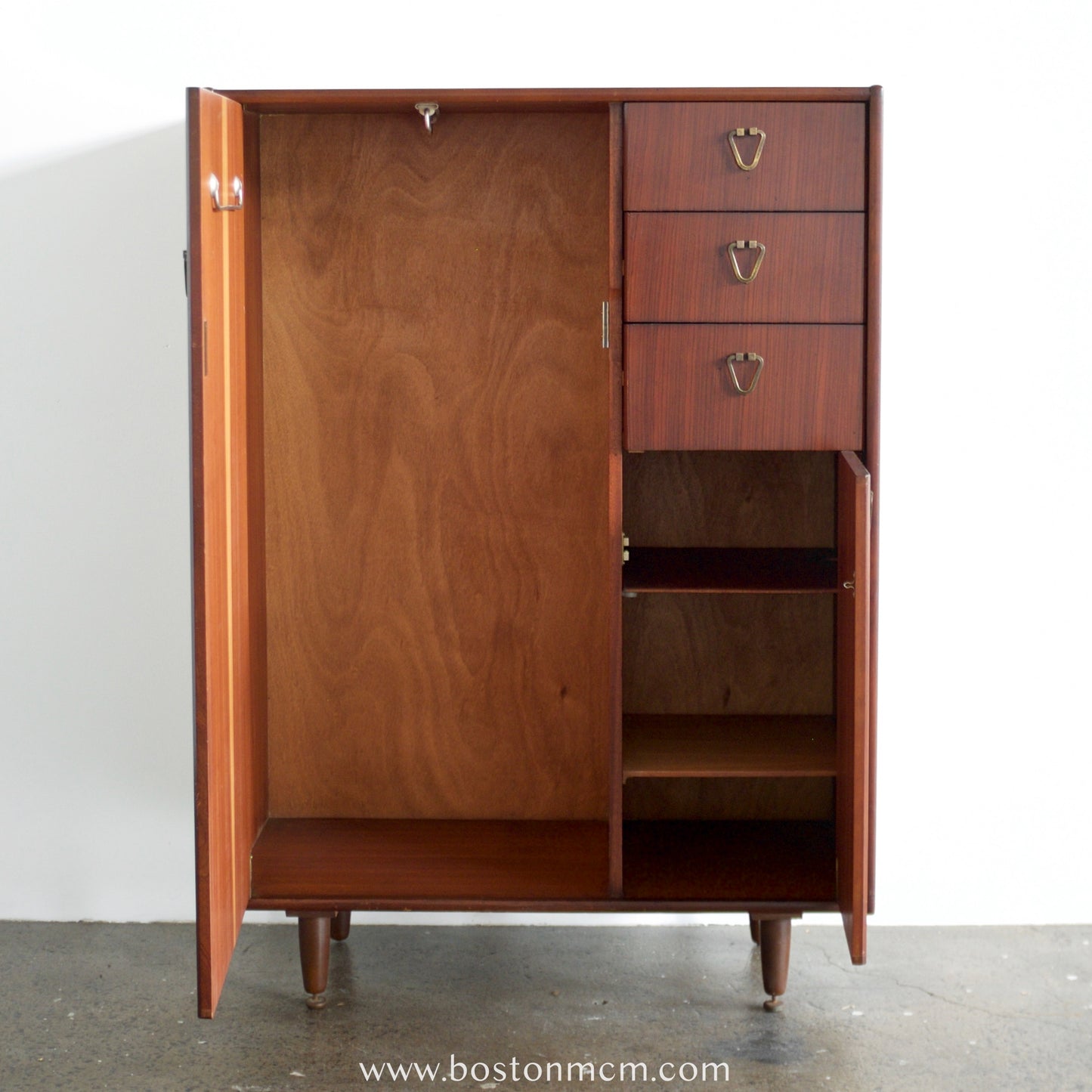 Elliots of Newbury Teak Wardrobe / Chifforobe