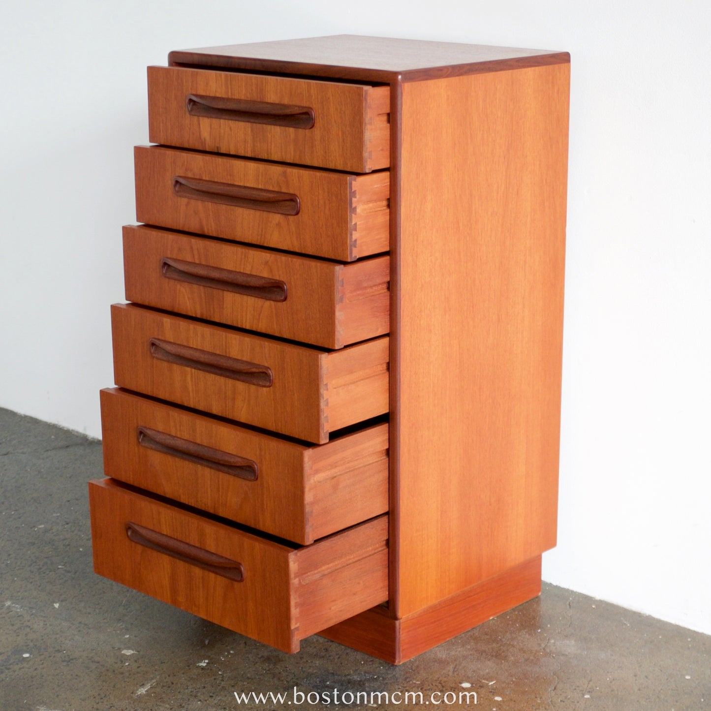 G-Plan "Fresco" Teak Chest of Drawers Designed by V.B. Wilkins
