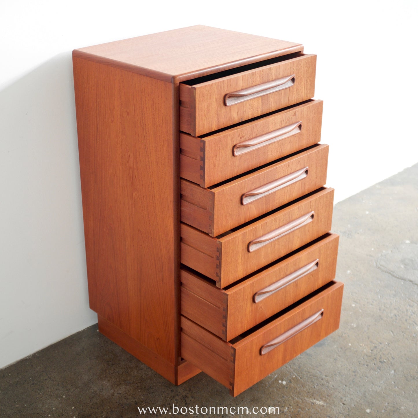 G-Plan "Fresco" Teak Chest of Drawers Designed by V.B. Wilkins