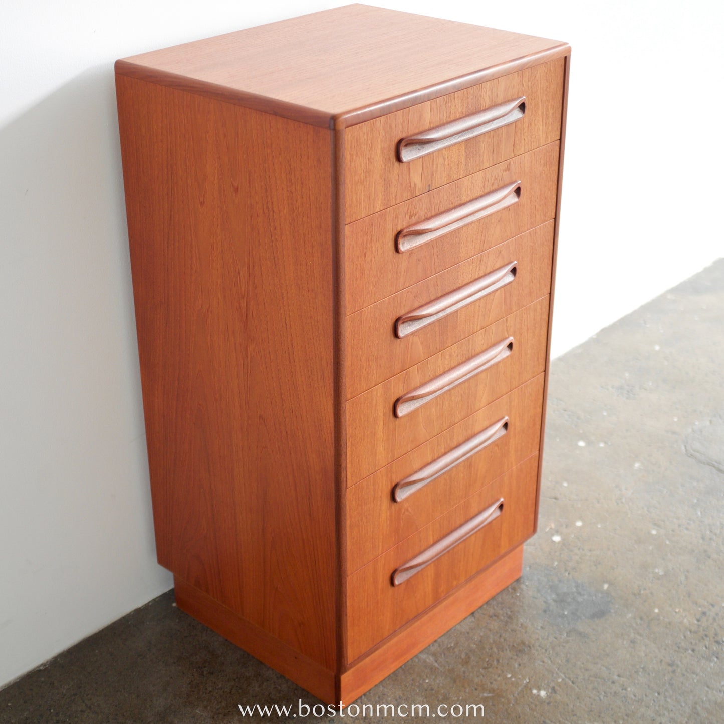 G-Plan "Fresco" Teak Chest of Drawers Designed by V.B. Wilkins