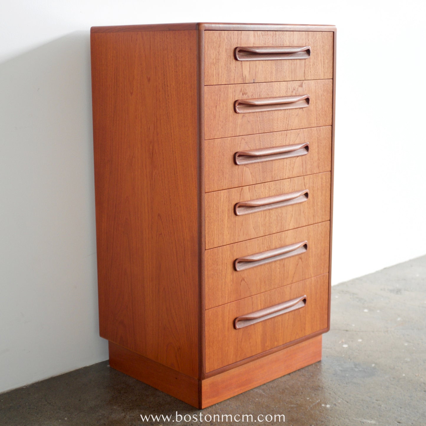 G-Plan "Fresco" Teak Chest of Drawers Designed by V.B. Wilkins