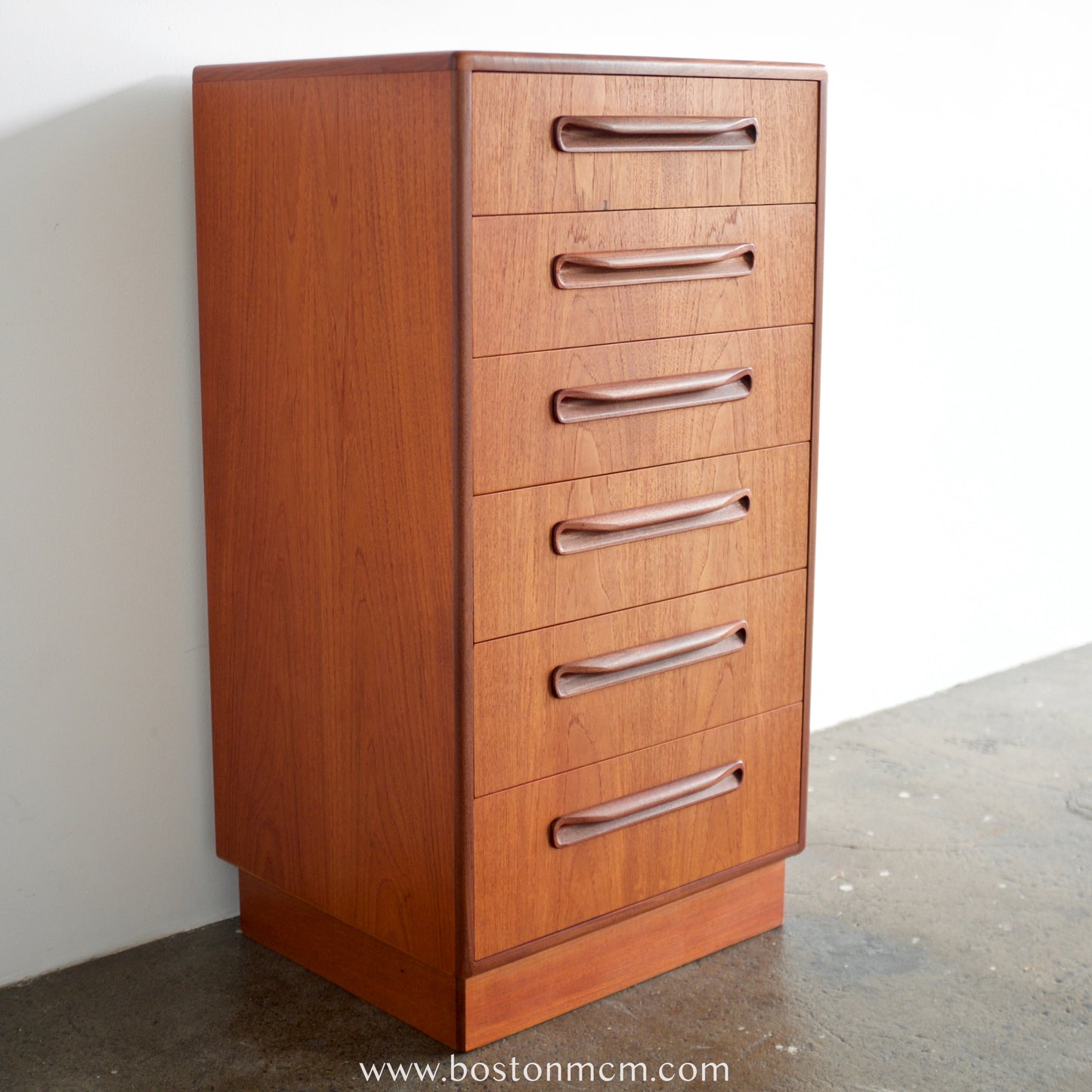 G-Plan "Fresco" Teak Chest of Drawers Designed by V.B. Wilkins