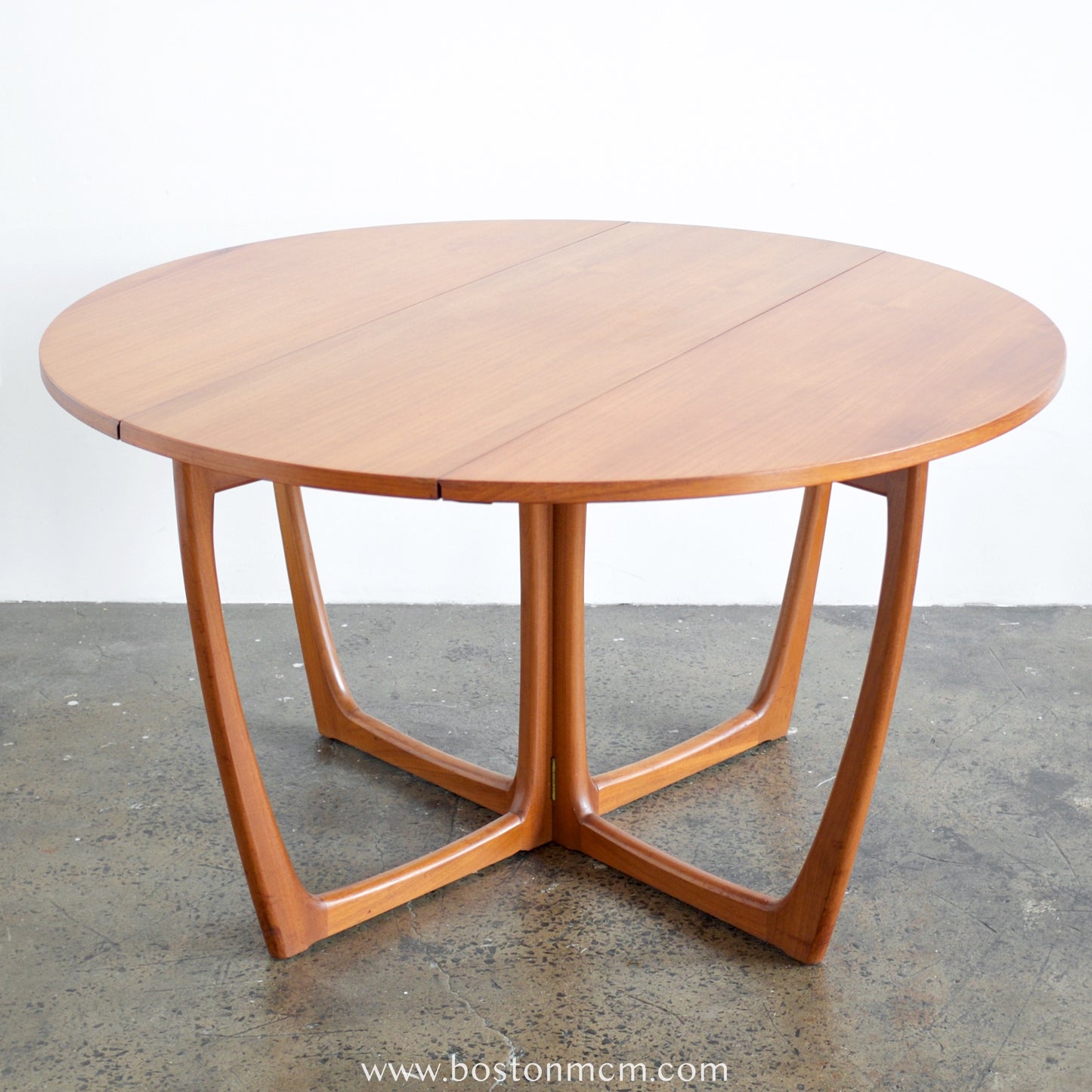Beithcraft "Symphony" Teak Drop-Leaf Table
