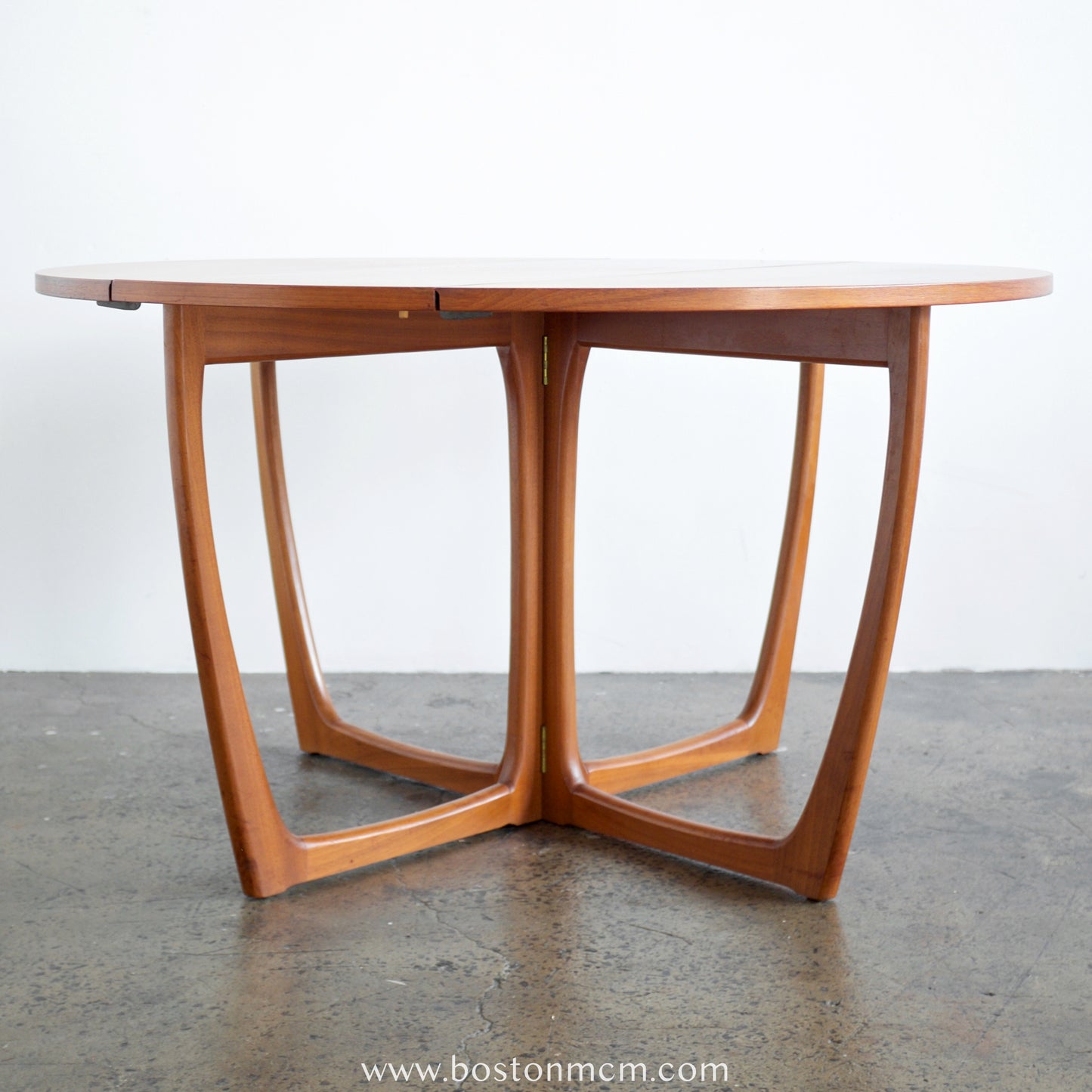 Beithcraft "Symphony" Teak Drop-Leaf Table