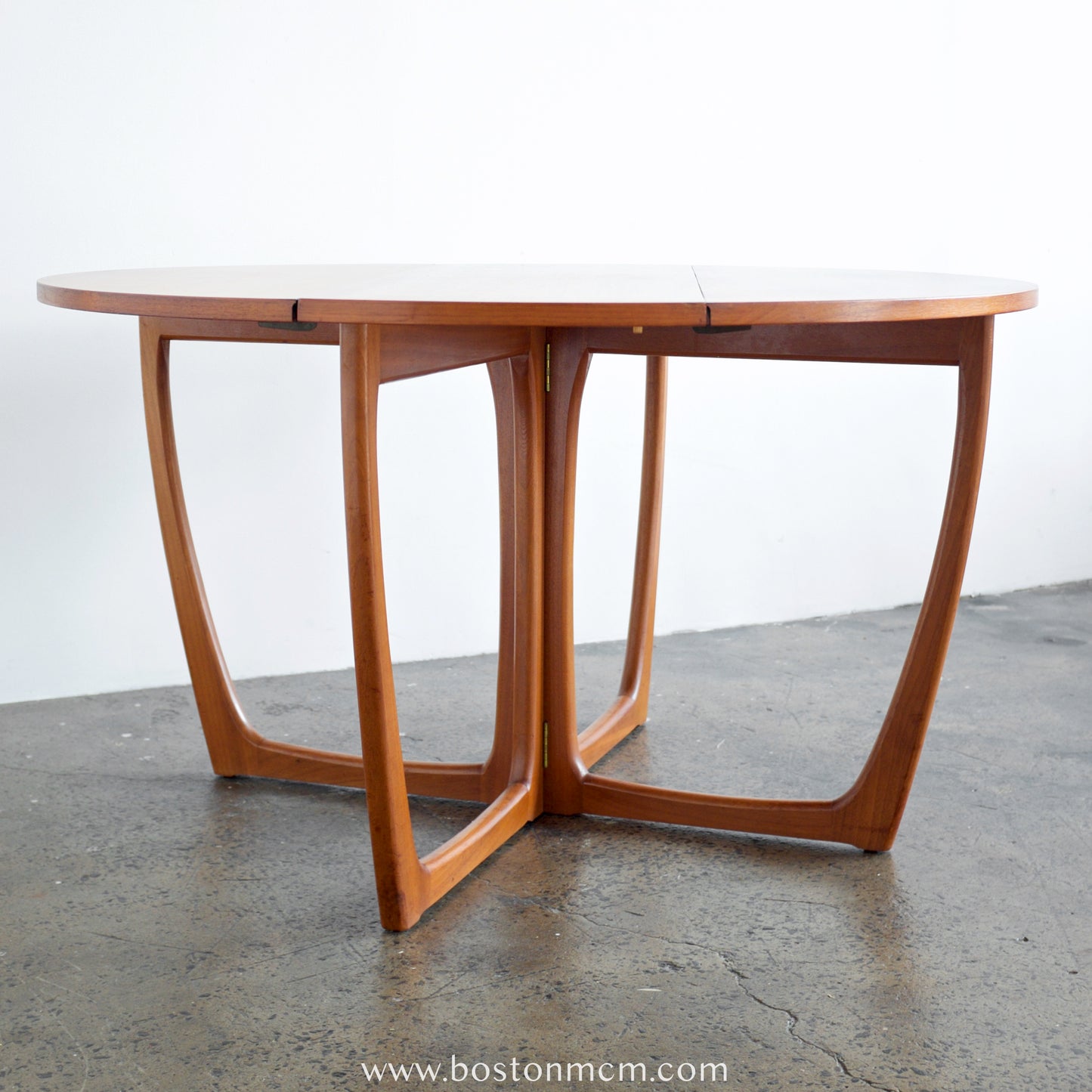 Beithcraft "Symphony" Teak Drop-Leaf Table