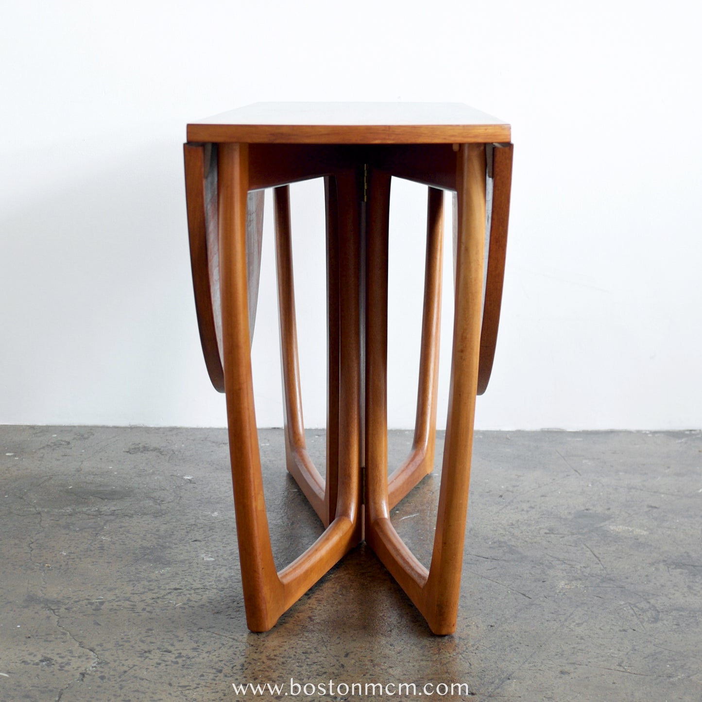 Beithcraft "Symphony" Teak Drop-Leaf Table