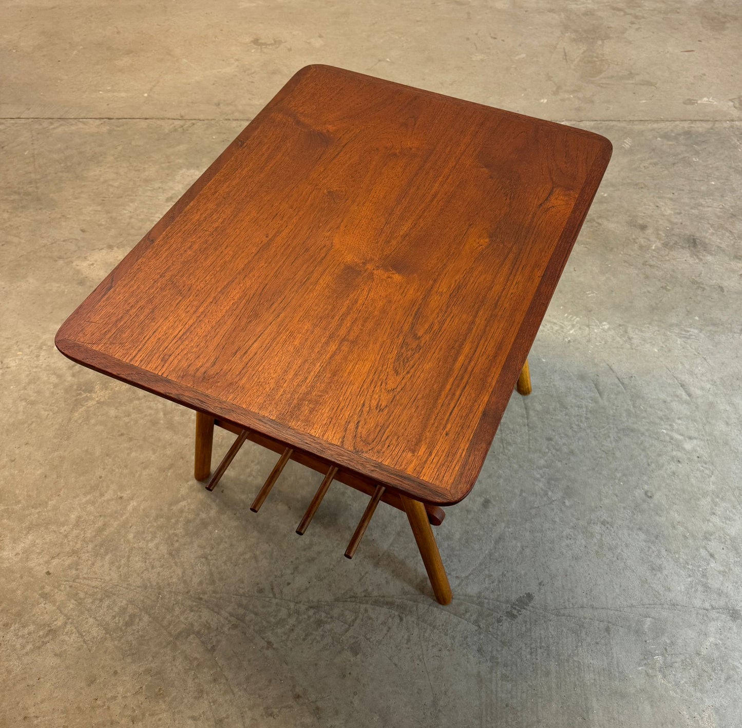 Danish Beech Coffee Table / Side Table - #A1587
